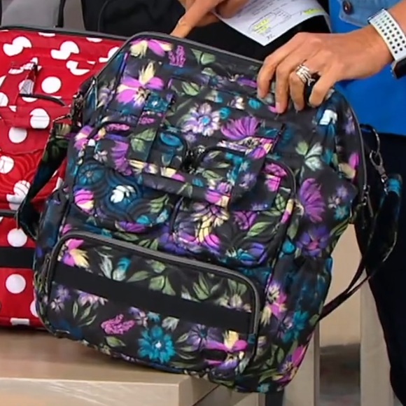 Lug Via 2 Convertible Tote. Retired collection. 
Bloom Black. NWT - Picture 3 of 11